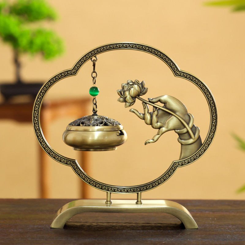Interior Design Luxury Living Room - Luxury Interior Incense Burner Design Copper