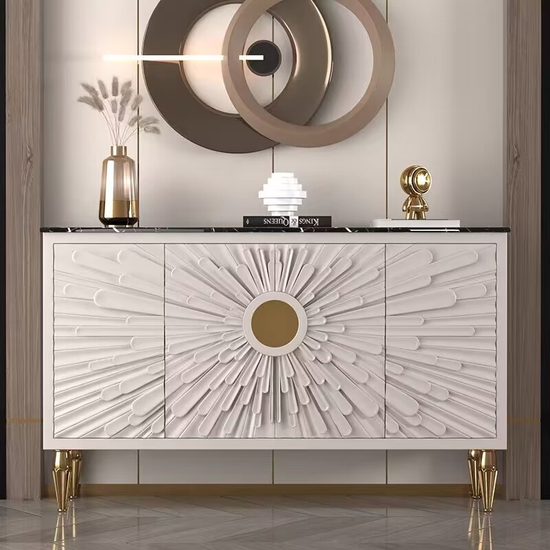 Interior Design Luxury Living Room - Nordic luxury shoe cabinet high-end designer