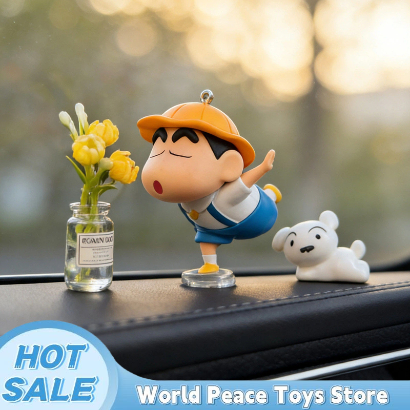 Interior Design Mockup - Crayon Shin-Chan Car Dashboard Ornaments Auto