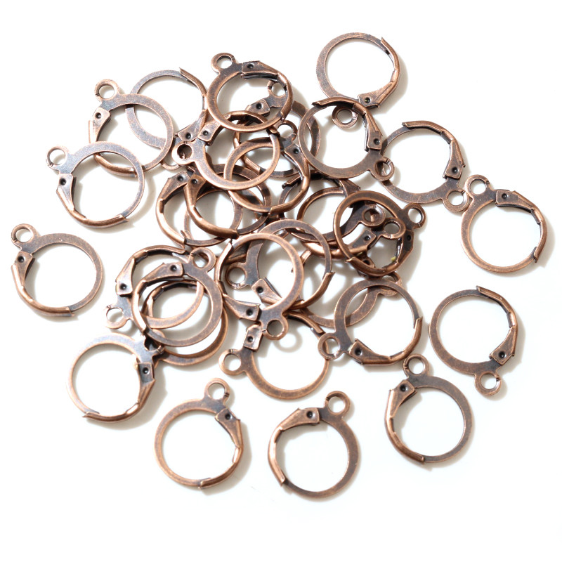 Antique Brass Hook - 14X12 Mm 30 Chiếc Cao Cấp