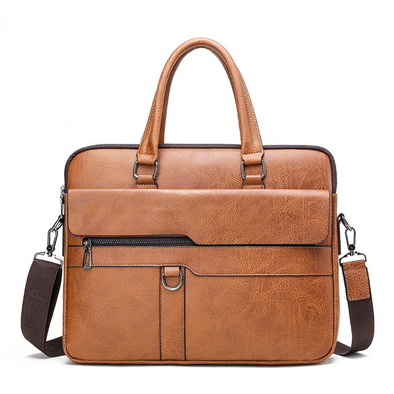 Interior Design Documentation - Men's Briefcase PU Leather Handbag Executive