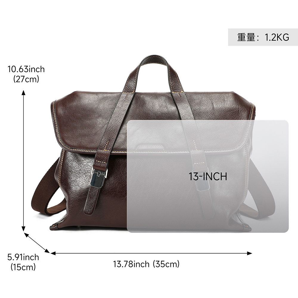 WESTAL 100% Leather Laptop Bag - đánh giá và giá Interior Design Documentation