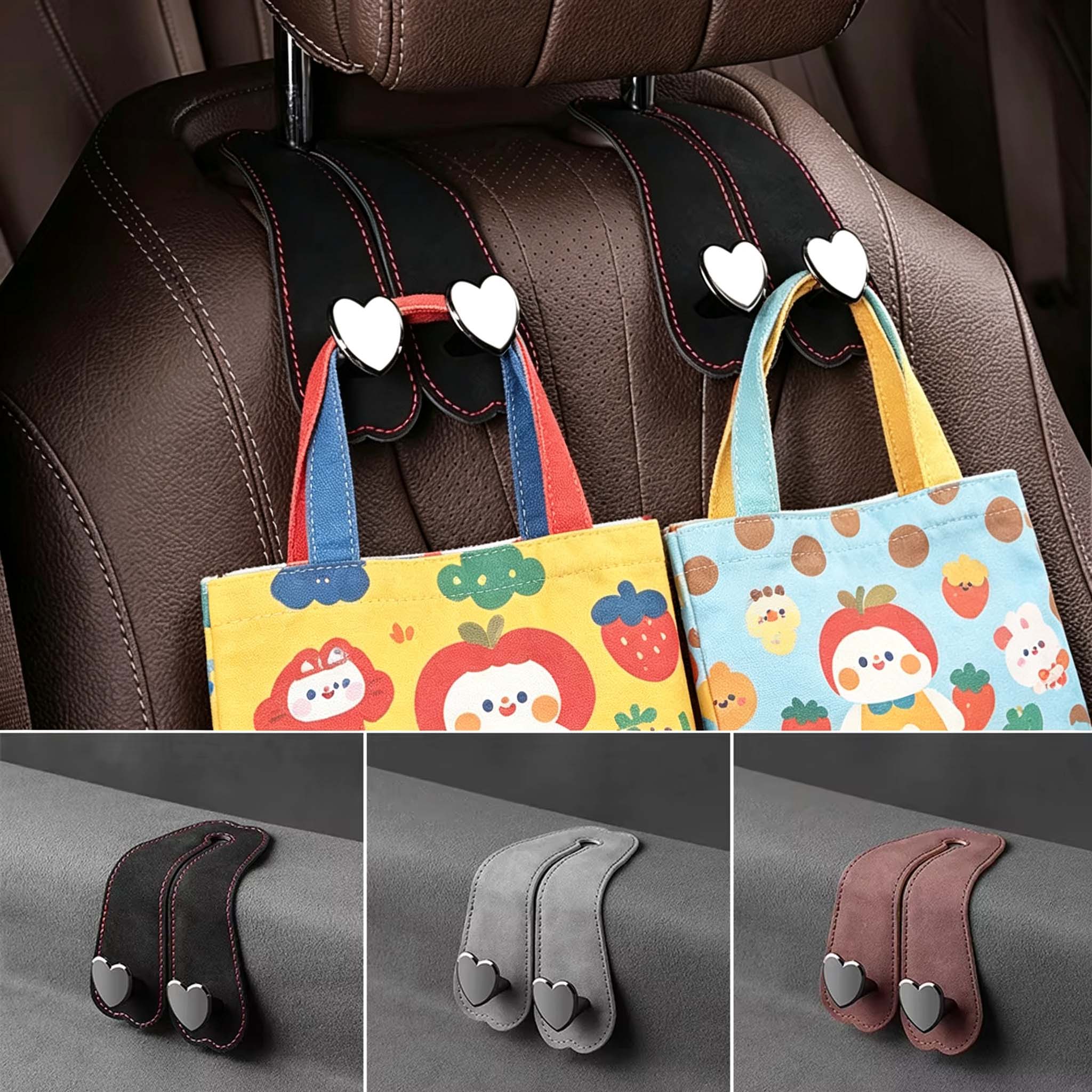 Car Seat Headrest Hooks with H - đánh giá và giá Interior Design Co