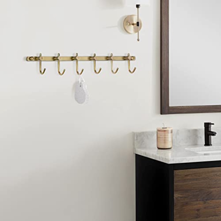 Brass Hook Rack, Bathroom Towe - đánh giá và giá Antique Brass Hook