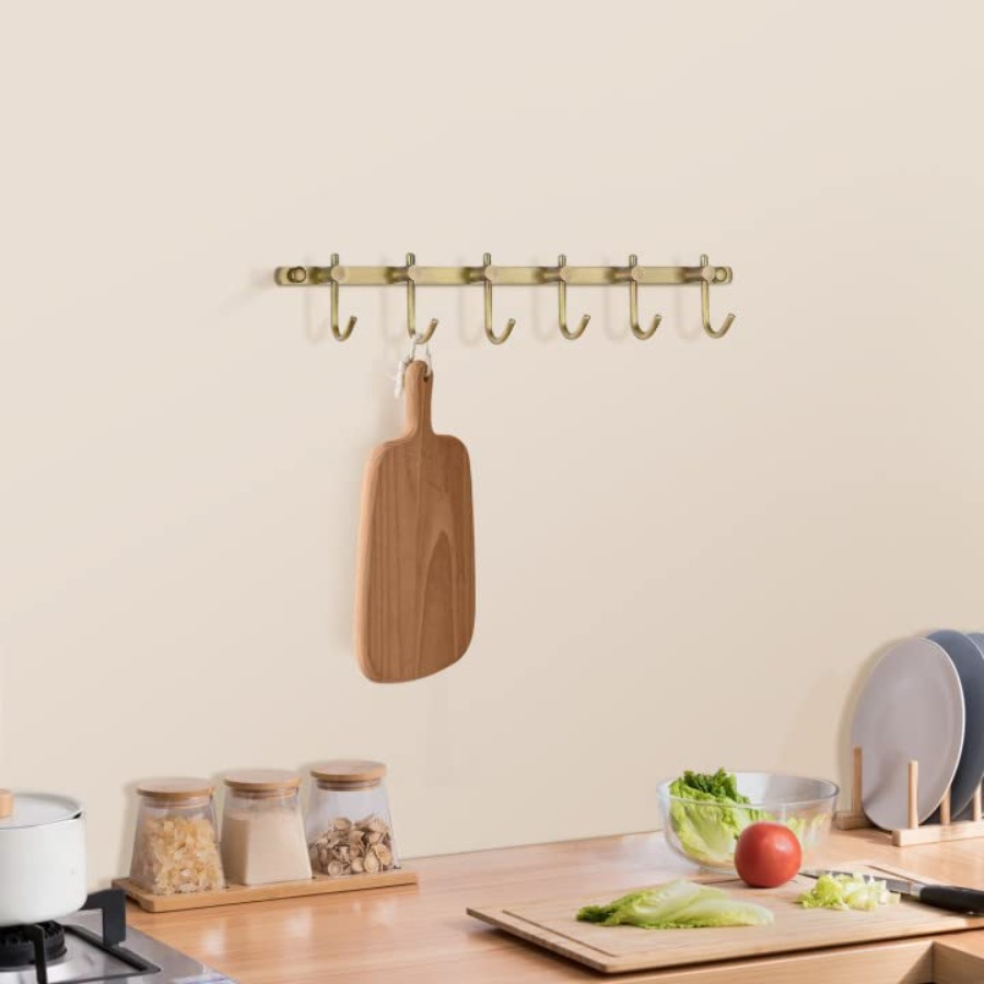 Brass Hook Rack, Bathroom Towe - đánh giá và giá Antique Brass Hook