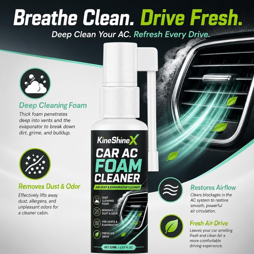 Car air conditioner foam clean - đánh giá và giá Interior Design Mockup
