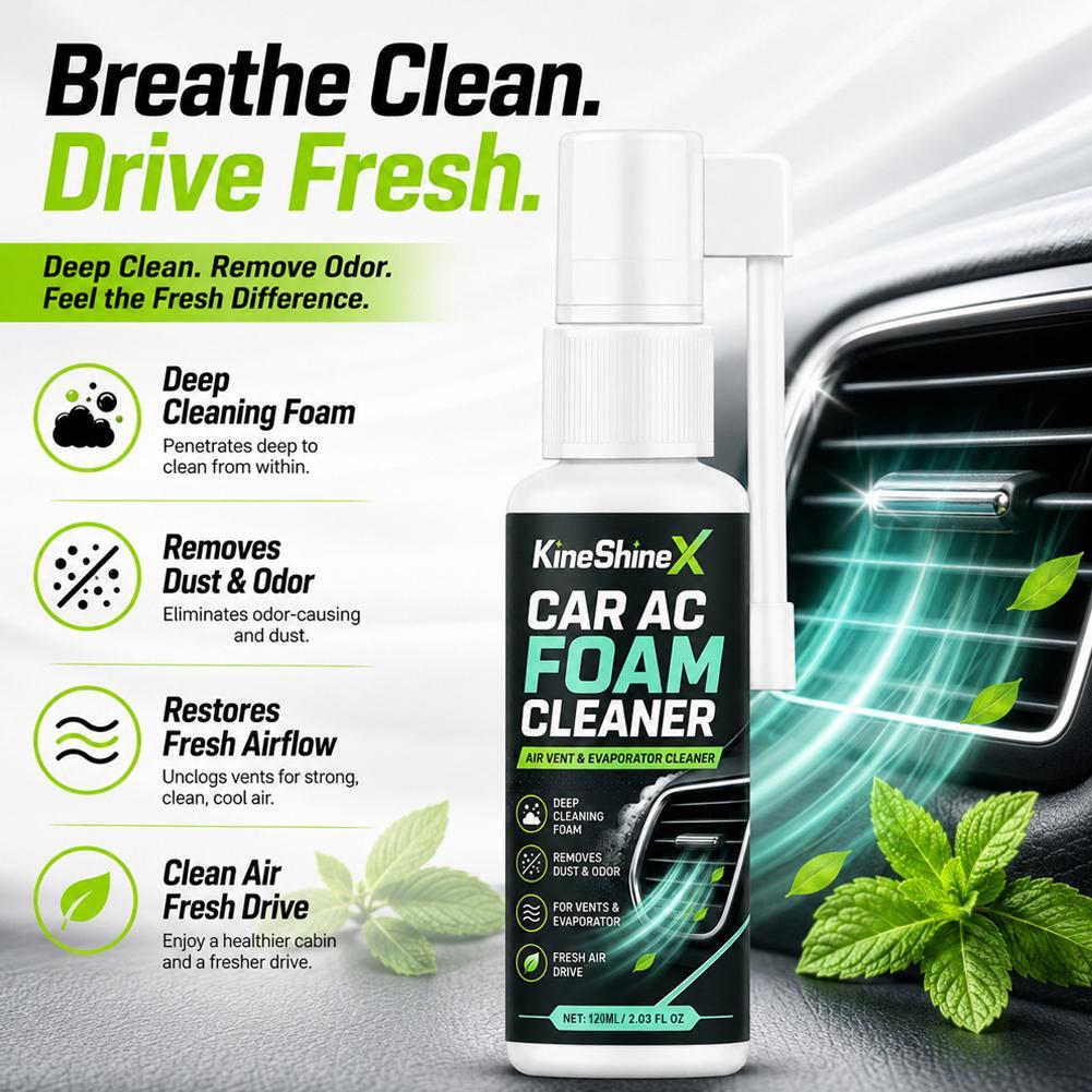 Car air conditioner foam clean - đánh giá và giá Interior Design Mockup