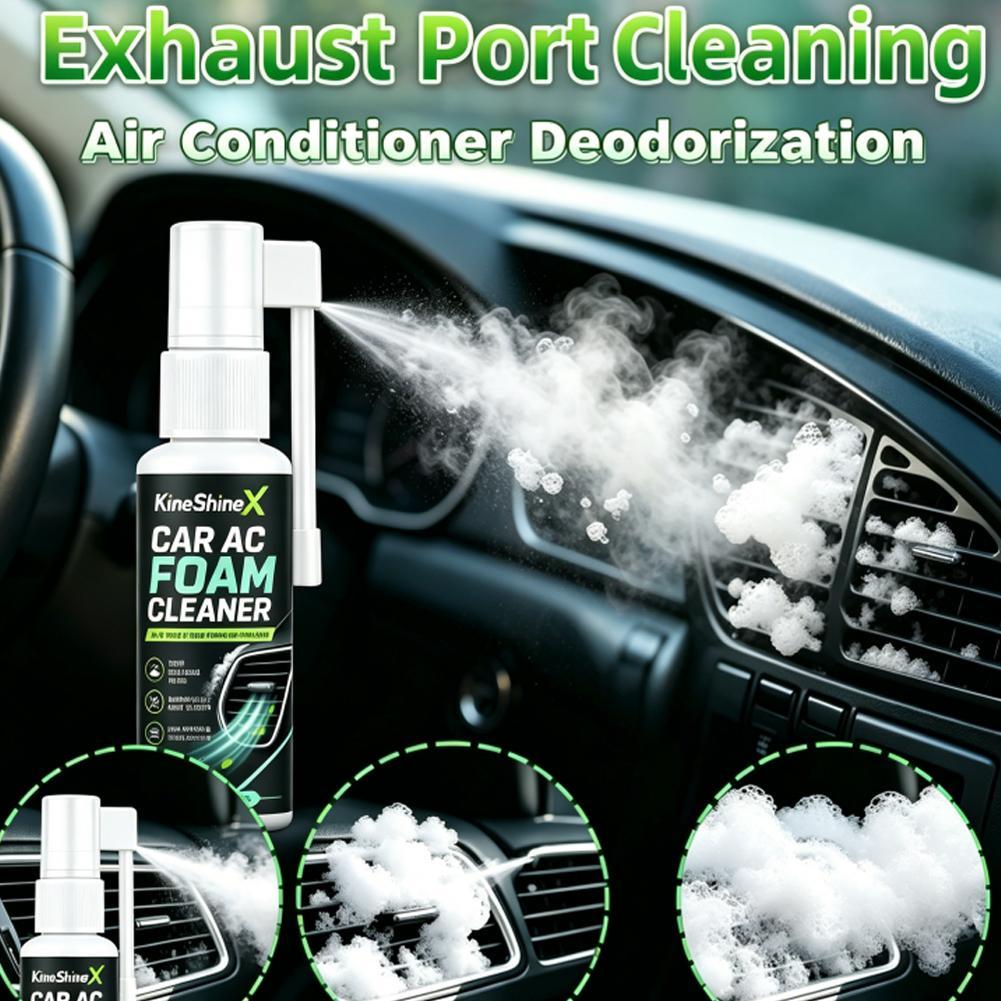 Car air conditioner foam clean - đánh giá và giá Interior Design Mockup