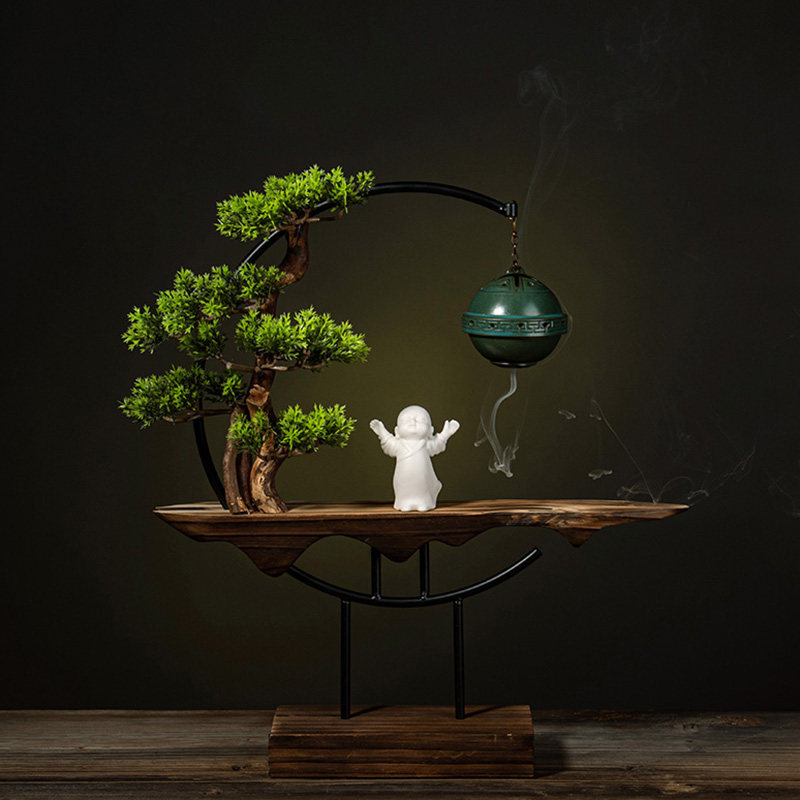 Wooden Design Incense Burner B - đánh giá và giá Interior Design Zen