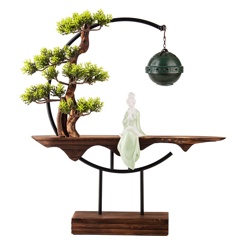 Wooden Design Incense Burner B - đánh giá và giá Interior Design Zen