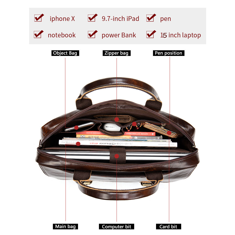 WESTAL Nam Cặp Túi Nam Chính H - đánh giá và giá Interior Design Documentation