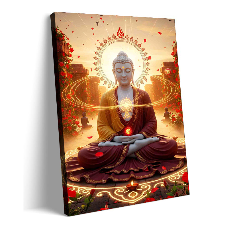 Modern Oriental Buddha Wall Ar - đánh giá và giá Interior Design Zen