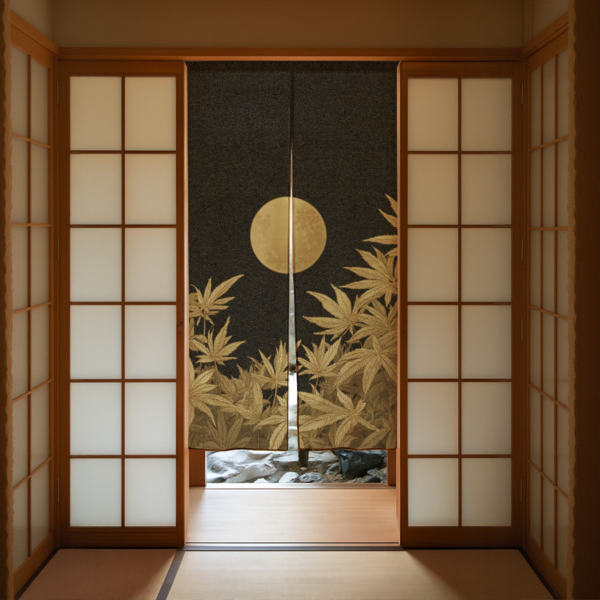 Elegant Japanese Zen Moon Bamb - đánh giá và giá Interior Design Zen