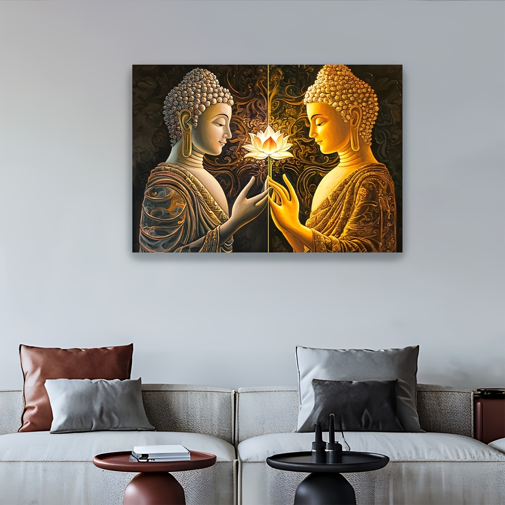 Buddha Lotus Wall Tapestry Spi - đánh giá và giá Interior Design Zen
