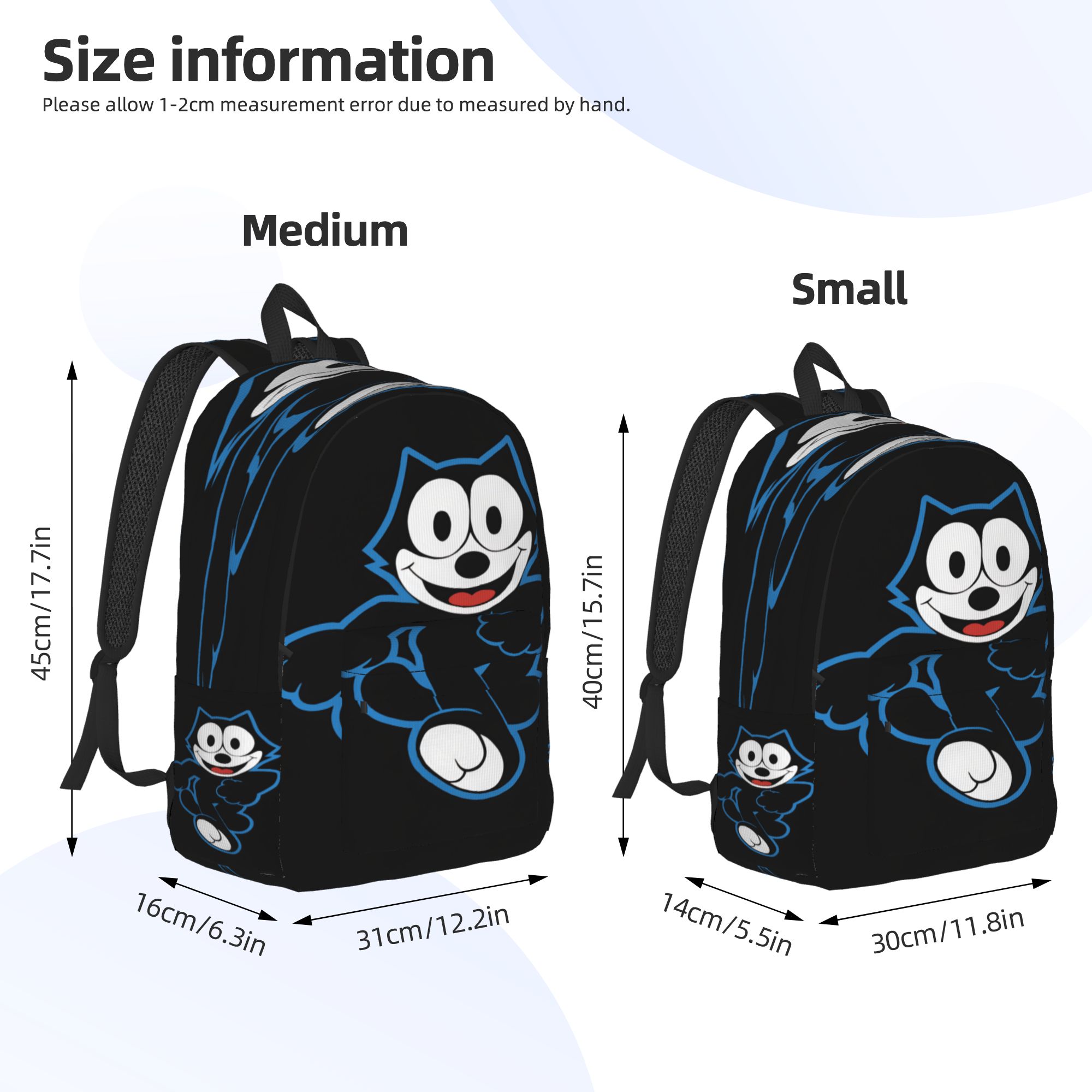 F-Felixs Black Cat Backpack  C - đánh giá và giá Interior Design University