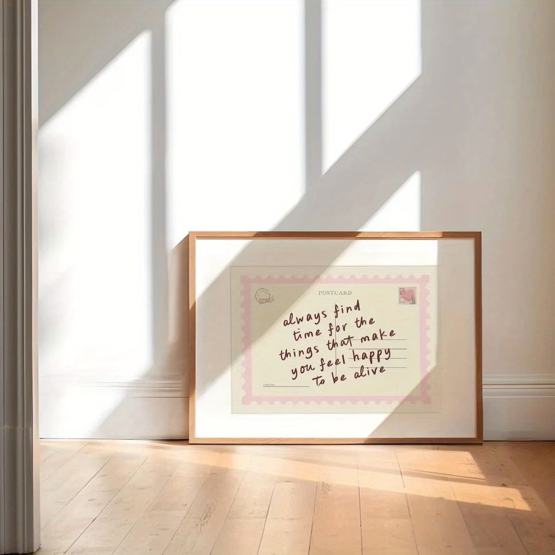 Retro Postcards That Encourage - đánh giá và giá Interior Design Living Room