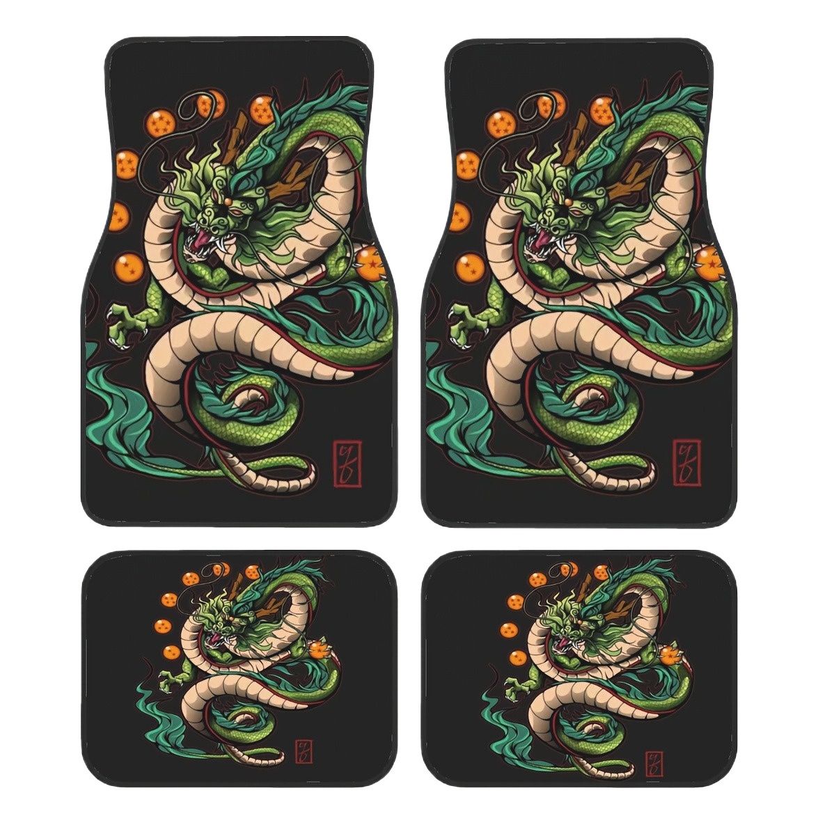 4pcs Dragon King Design Car Ma - đánh giá và giá Interior Design Co