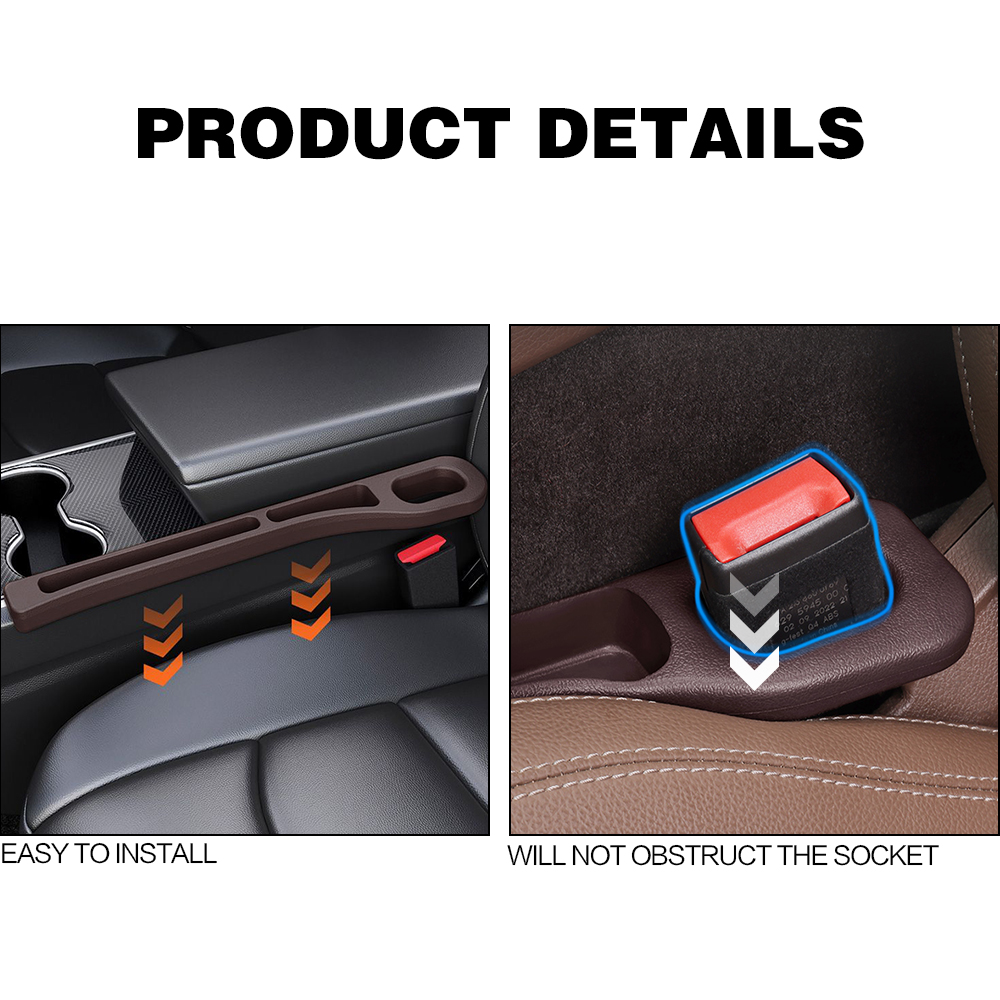 2XPCS New Car Seat Gap Filler  - đánh giá và giá Interior Design Application