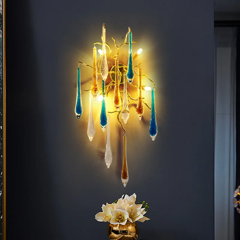 Nordic Luxury Colorful Crystal - đánh giá và giá Interior Design Luxury Living Room