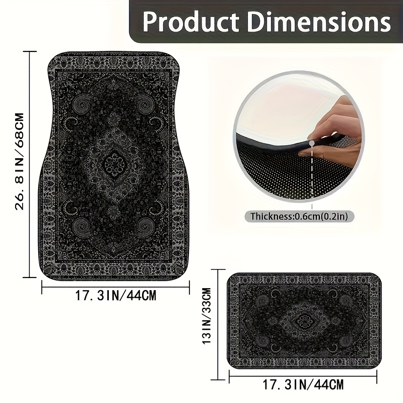 Car Floor Mats Rectangular Ban - đánh giá và giá Interior Design Co