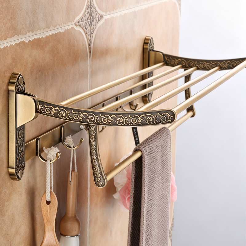 Nhôm Có Thể Gập Lại Đồng Thau  - đánh giá và giá Antique Brass Hook