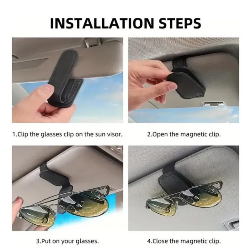 Car Sun Visor Glasses Case Hol - đánh giá và giá Interior Design Application