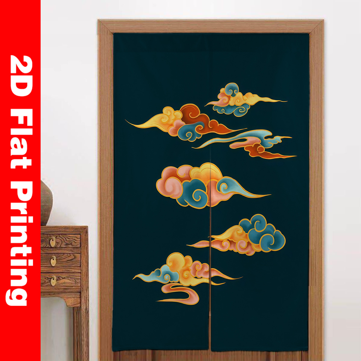 Japanese Door Curtain Screen D - đánh giá và giá Interior Design Zen