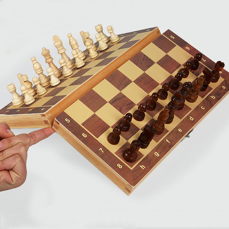 Magnetic Wooden Folding Chess  - đánh giá và giá Interior Design Handbook