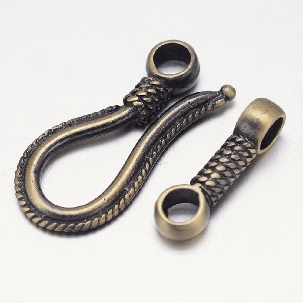 Rack Plating Brass Hook and S- - đánh giá và giá Antique Brass Hook