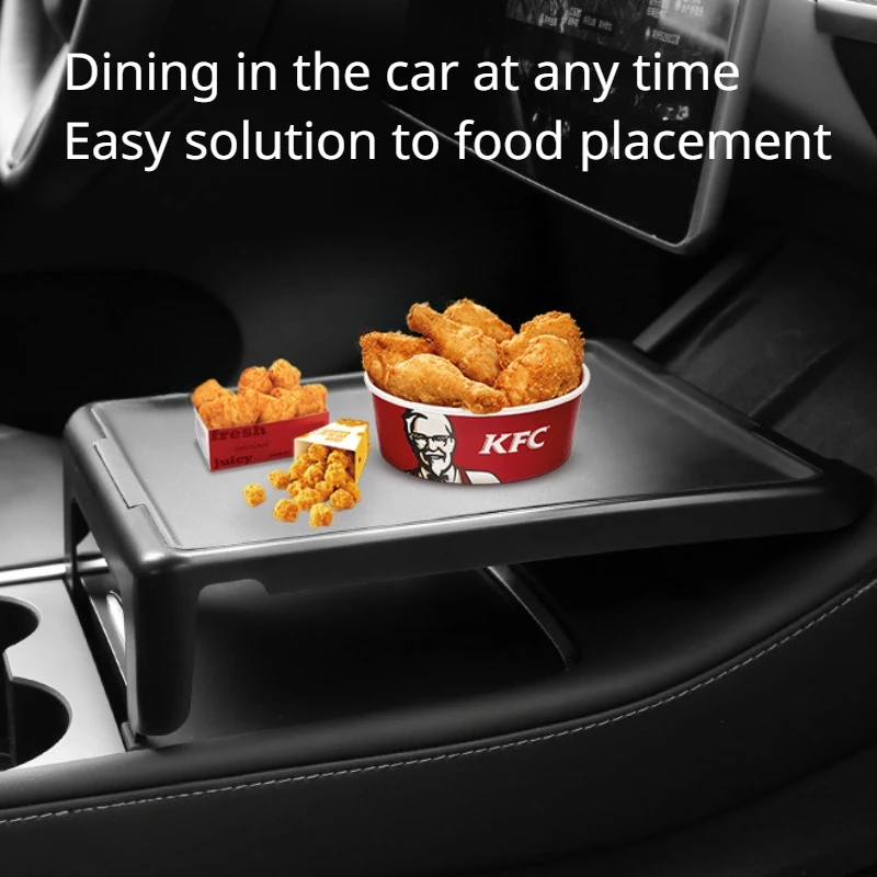 Dining Tray for Tesla Model 3  - đánh giá và giá Interior Design Mockup