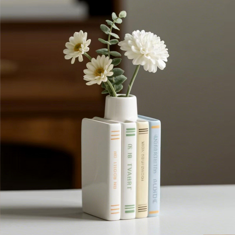 Ceramic Book Vase Pride and Pr - đánh giá và giá Interior Design Handbook