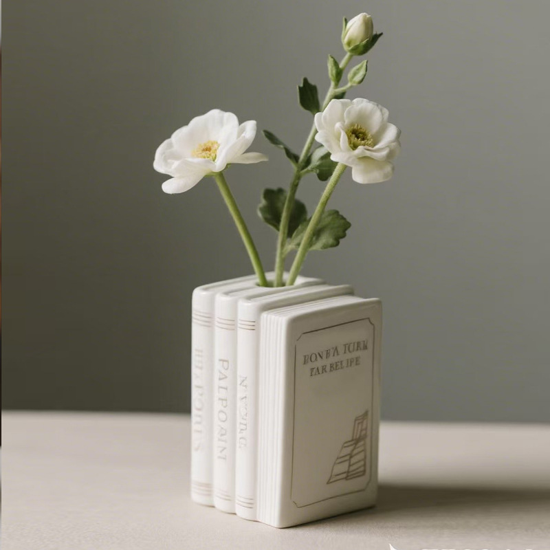 Ceramic Book Vase Pride and Pr - đánh giá và giá Interior Design Handbook