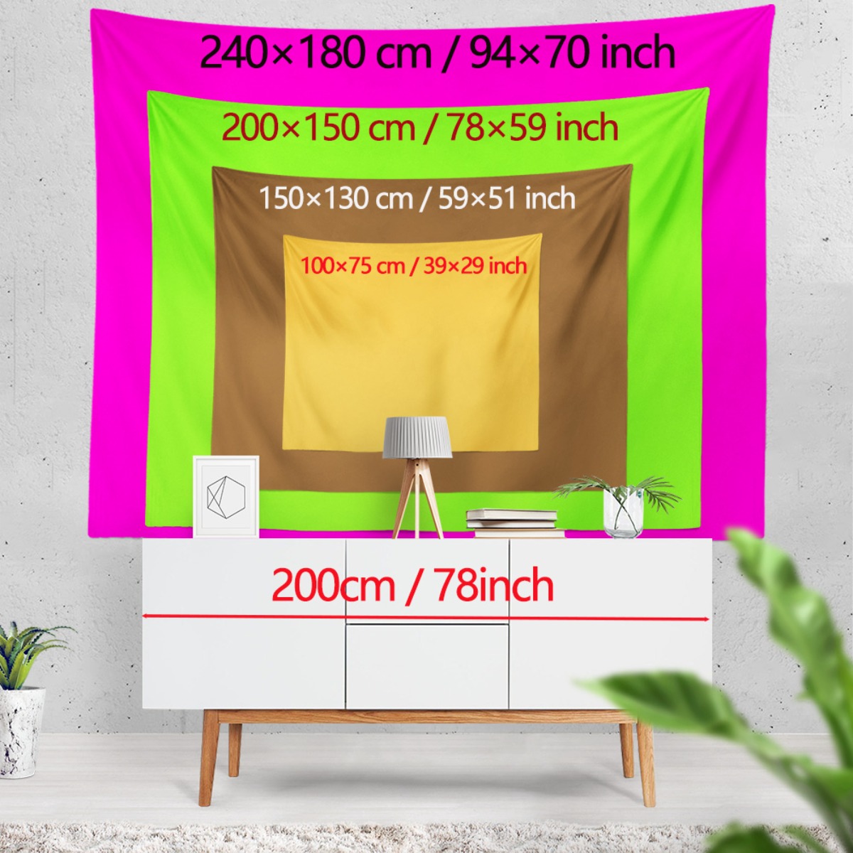unframed Japanese Wave Sunset  - đánh giá và giá Interior Design Zen