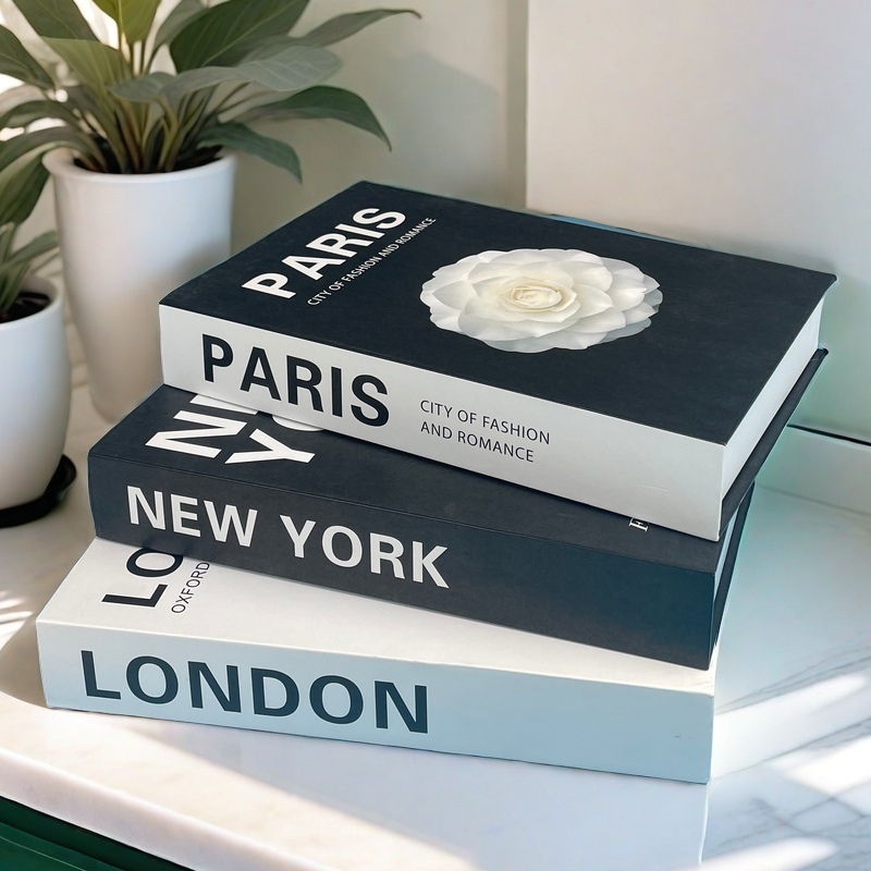 Luxury Fake Book Storage Box P - đánh giá và giá Interior Design New York